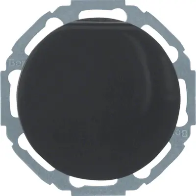 Berker wandcontactdoos randaarde kindveilig klapdeksel 45 graden draaibaar R1/R3/R8 zwart (47442045)