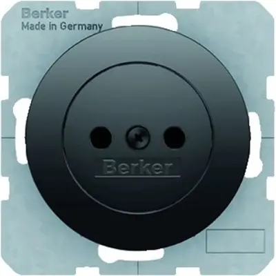 Berker wcd 2p zwart r1/r3 (6161032045)