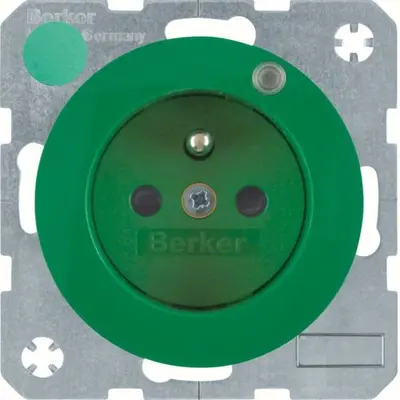 Berker wcd 2p pa +led groen r1r3 (6765092003)