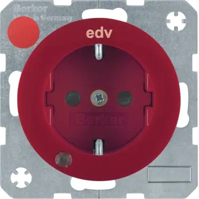 Berker wcd 2p ra +led rood r1/r3 (41102022)