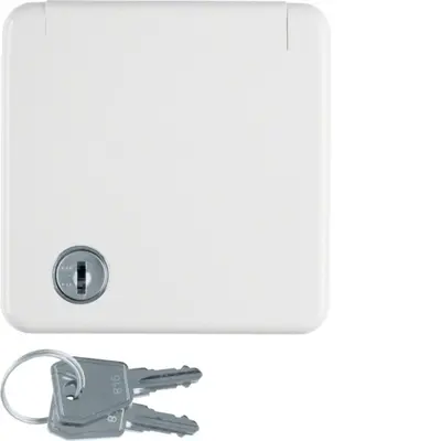 Berker wandcontactdoos 1-voudig randaarde inbouw (421209)