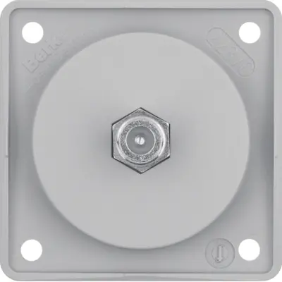 Berker Integro Flow SAT-antennewandcontactdoos grijs mat (945192506)