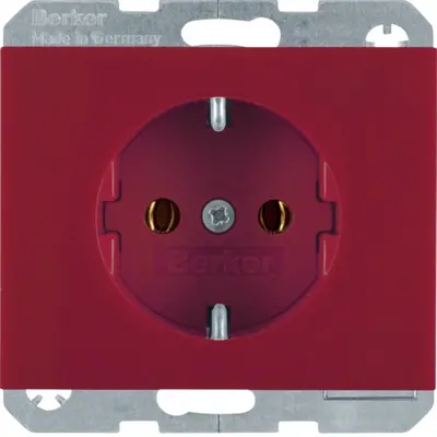 Berker wandcontactdoos 1-voudig randaarde inbouw (47157015)