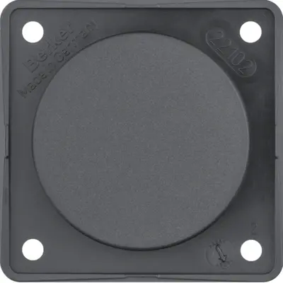 Berker Integro Flow blinddeksel antraciet mat (945162505)