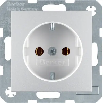 Berker wandcontactdoos 1-voudig randaarde inbouw (41431404)