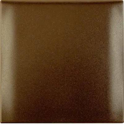 Berker Integro Flow afdekraam 1-voudig met klapdeksel bruin mat (918282501)