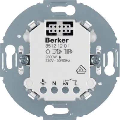 Berker relais module rond 230V 1-voudig (85121201)