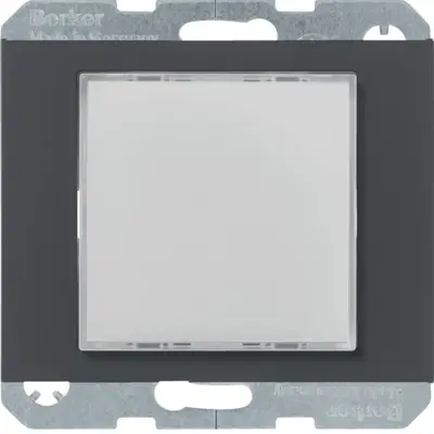 Berker lichtsignaaleenheid 230V witte LED K1 antraciet (29537006)