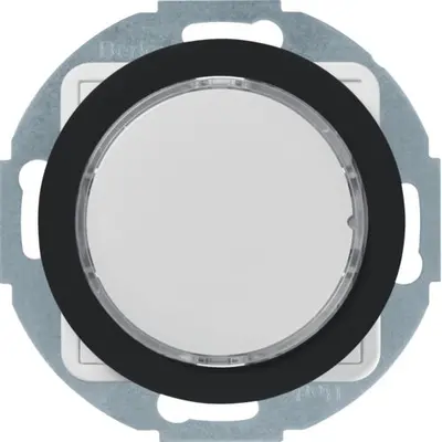 Berker lichtsignaaleenheid 230V witte LED R1/R3/R8 zwart (29532045)