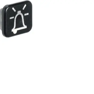 Berker W1 lens met symboolopdruk bel 10 stuks (18223502)