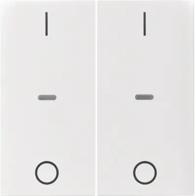 Berker afdek 2v drkknp i/o sb wt (80962389)
