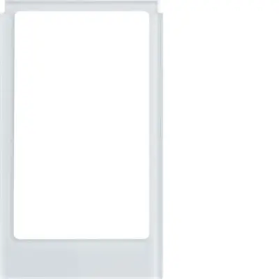 Hager Berker designraam hoek gl pwit (WD2231)
