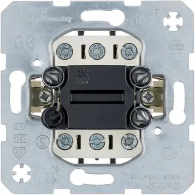 Berker uitschakelaar 3-polig 16A met spreidklemmen (303303)
