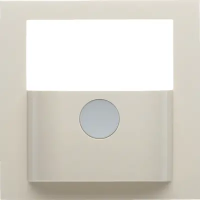 Hager Berker Afdek. voor KNX bew.meld. berker S/B wit glz. (80960452)