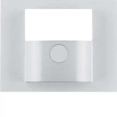 Berker Afdek. voor KNX bew.meld. berker K.5 aluminium (80960471)