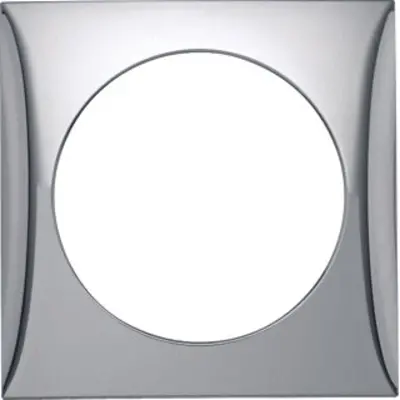Berker Integro Flow afdekraam 1-voudig glanzend chroom (918272518)
