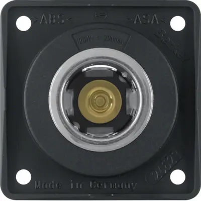 Berker Integro Flow wandcontactdoos 12V/20A zwart mat (845712503)