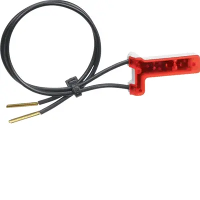 Berker W1 led-element bedraad 12-24V voor schakelaar en pulsdrukker rood (16873501)