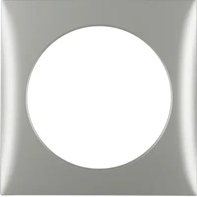 Berker Integro Flow afdekraam 1-voudig mat chroom gelakt (918272558)