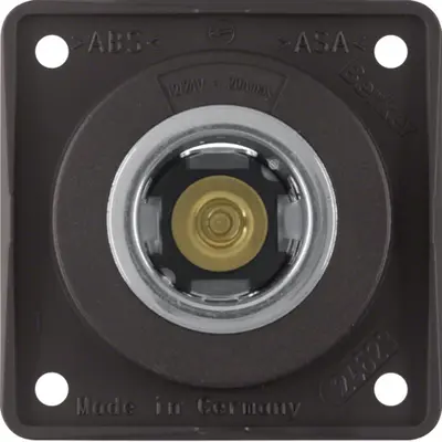 Berker Integro Flow wandcontactdoos 12V/20A bruin mat (845712501)