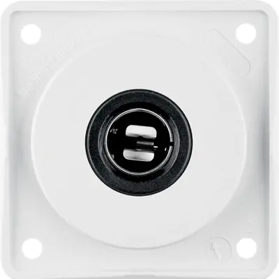 Berker Integro Flow wandcontactdoos 12V/16A wit mat (945172509)