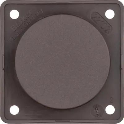 Berker Integro Flow blinddeksel bruin mat (945162501)
