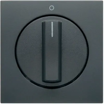 Berker draaiknop voor draaischakelaar aan/uit met opdruk 0-1 S1/B3/B7 antraciet mat (11501606)