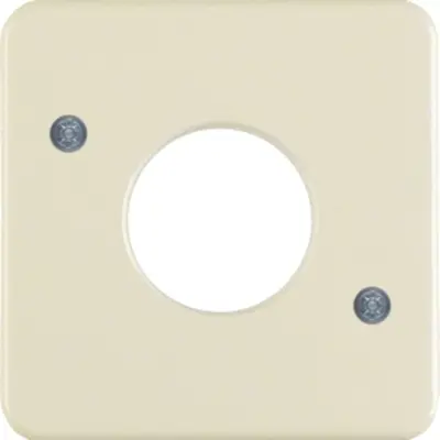 Berker centstuk kn+lichtsign wit (1530)