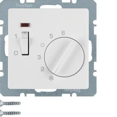 Berker kamerthermostaat verbreekcontact Q1/Q3/Q7 wit (20306089)