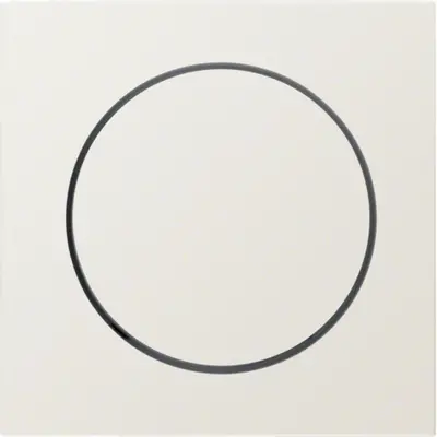 Berker centraaldeel met knop voor draaidimmer en potentiometer S1 IP44 creme glans (13678982)