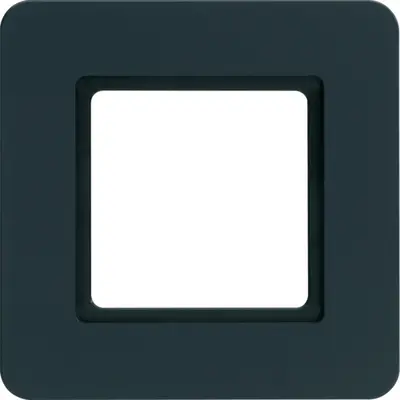 Berker afdekraam 1-voudig Q7 verlicht antraciet (10116106)