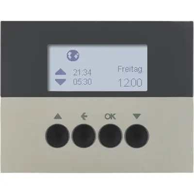 Berker jaloeziebesturing opzetmodule K5 edelstaal (85741173)