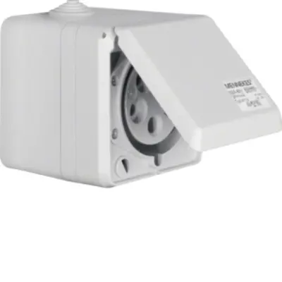 Berker cee wcd met klapd. 5-polig 32 (558201)