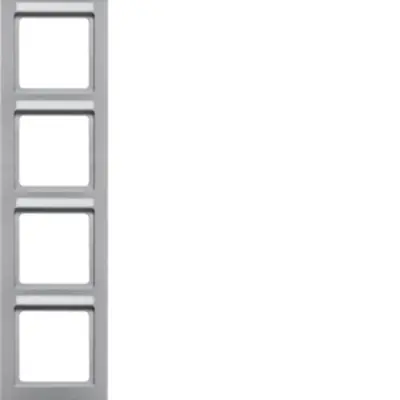 Berker afdekr 4v vert tekstv q3 alu (10546094)