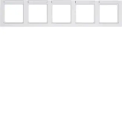 Berker afdekr 5v hor tekstv q3 pw (10256099)