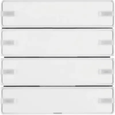 Berker drukknop opzetmodule 4-voudig (80144329)
