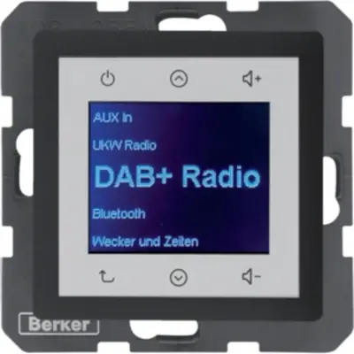 Berker radio touch DAB+ Q1/Q3/Q7 antraciet (29846086)