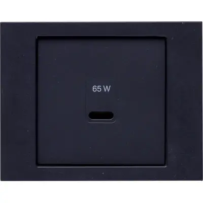 Berker centraalplaat voor USB-lader type C K.1 antraciet (48607006)