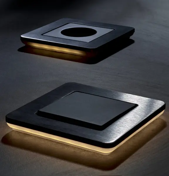 Berker Q.7 schakelmateriaal met LED-verlichting