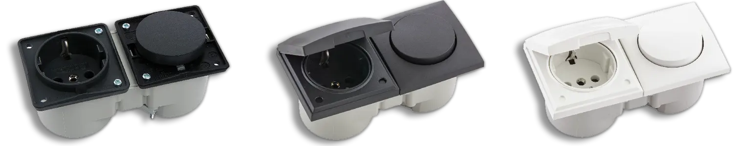 Berker Integro Flow compact schakelmateriaal functionaliteiten