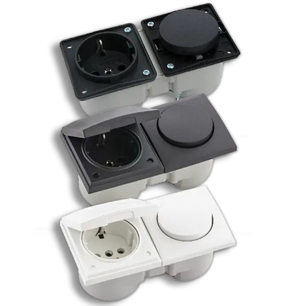 Berker Integro Flow compact schakelmateriaal functionaliteiten