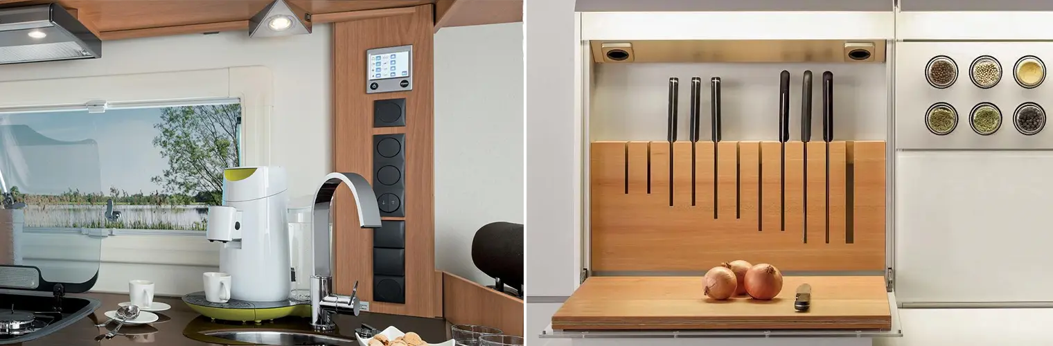 Berker Integro Flow compact schakelmateriaal toepassingsvoorbeelden