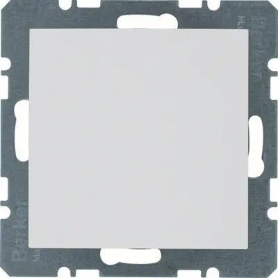 Berker blinddeksel incl. draagframe met spreidklemmen S1/B3/B7 wit mat (6710091909)