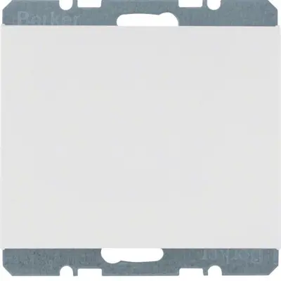 Berker blinddeksel incl. draagframe met spreidklemmen K1 wit (6710457009)
