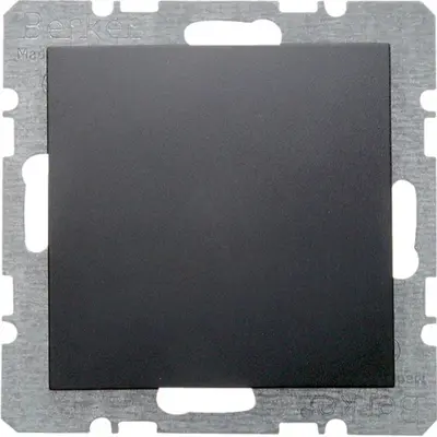Berker blinddeksel incl. draagframe met spreidklemmen S1/B3/B7 antraciet mat (6710091606)