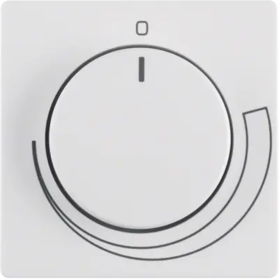 Berker draaiknop toerentalregelaar Q1/Q3/Q7 wit (11376079)