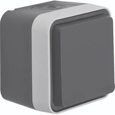 Berker wandcontactdoos 1-voudig met b (WNC140)