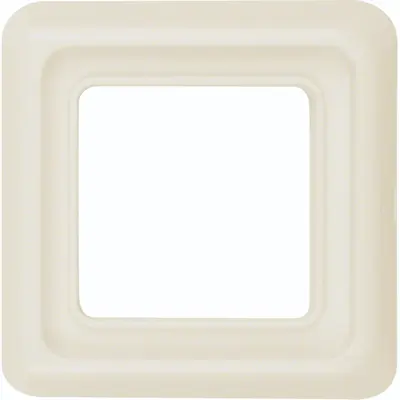 Hager Berker afdekraam 1-voudig WG-UP IP44 creme glans (WWD1100WP)