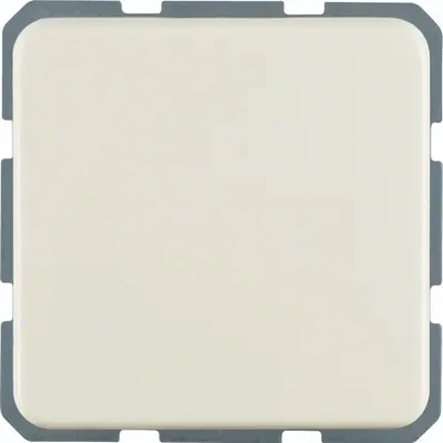 Hager Berker wandcontactdoos randaarde klapdeksel IP44 creme glans (WWS1111WP)