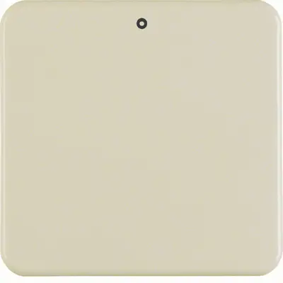 Hager Berker schakelwip met opdruk 0 WG-UP IP44 creme glans (WWW1014WP)